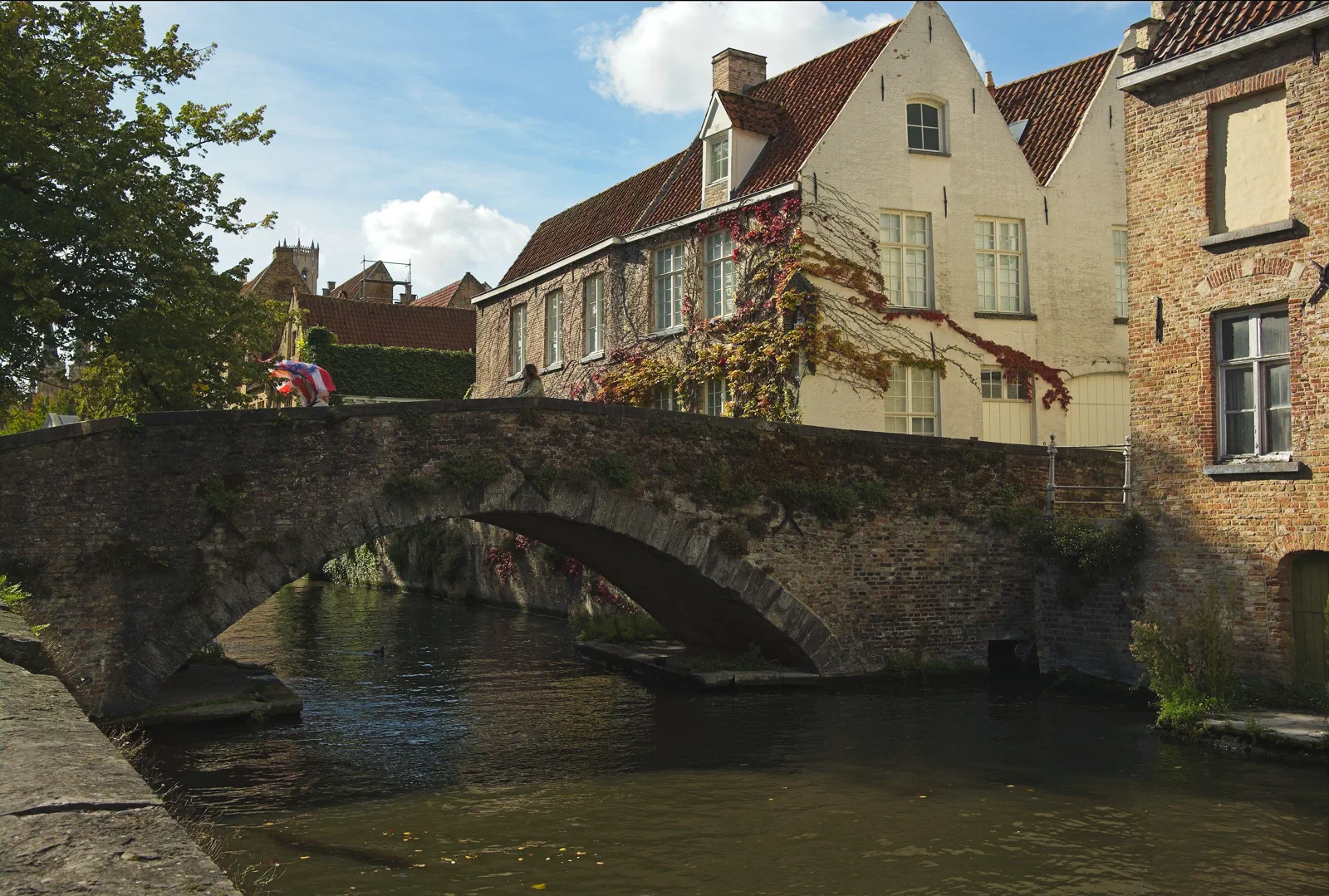 Bruges' decline, after its route to the sea silted up, is partly why the old centre survived. I'm glad it did.