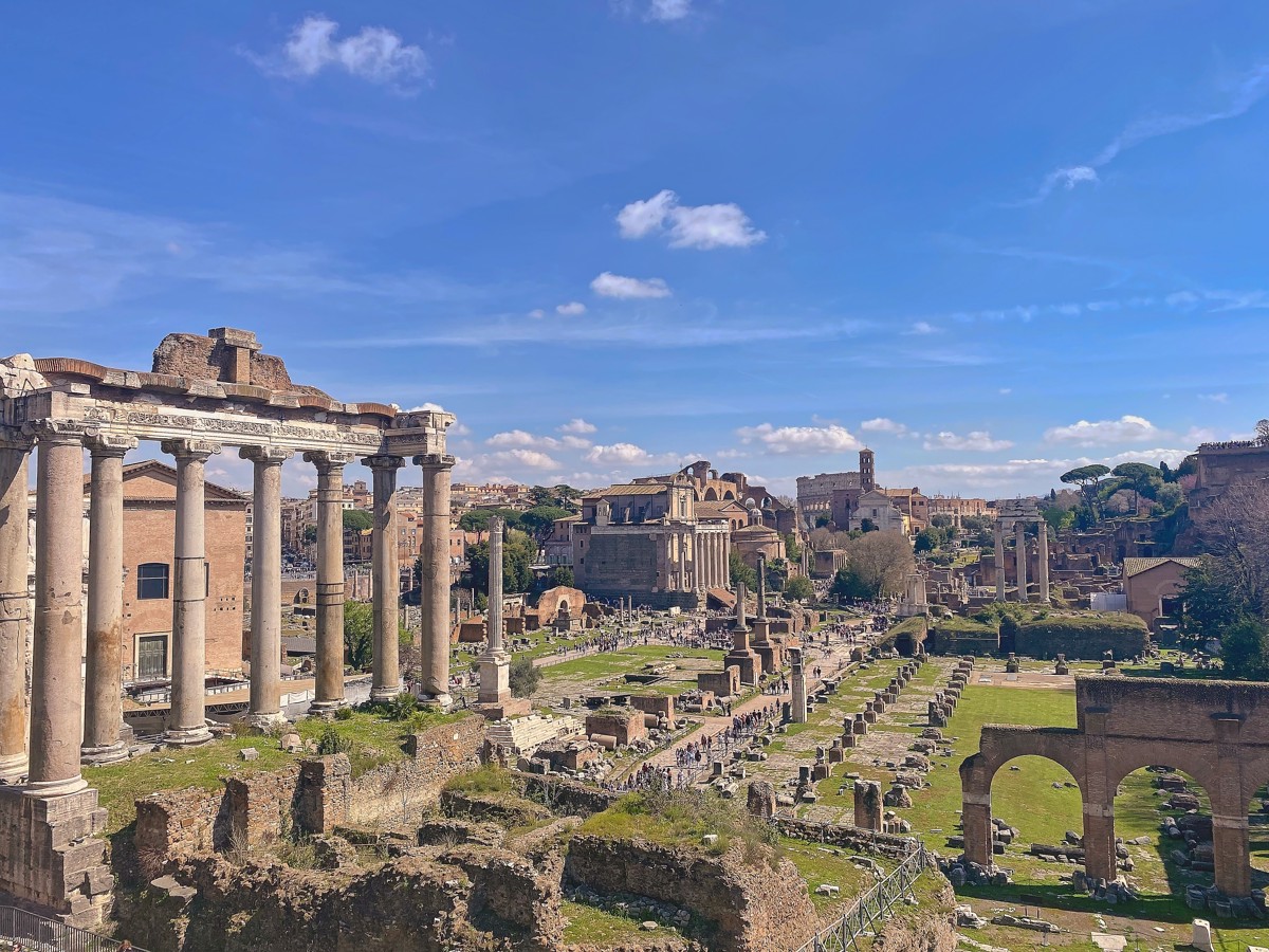 The Roman Forum was the political and religious heart of the ancient city.