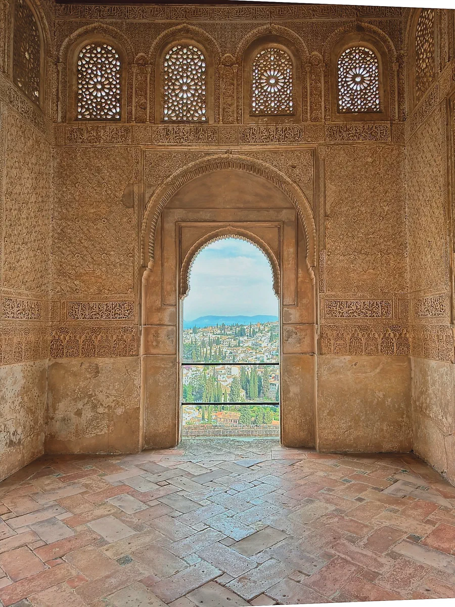 At the Alhambra, each window seems designed to make Granada part of the architecture.